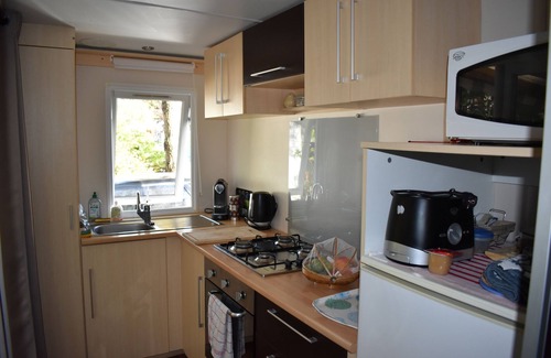 Saint-Julien-en-Born House | Mobile home in the Landes, view of the forest