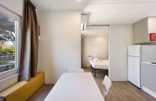 Pietra Ligure House | 'Mobile Home Ulivi 147" with Private Garden, Shared Pool & Wi-Fi