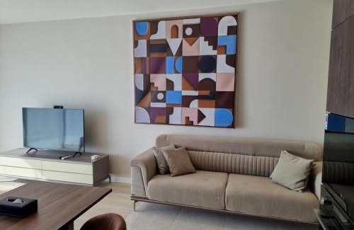 Nardaran Apartment | Modern 1-Bedroom Apartment at Sea Breeze Park Residences 2, Just Steps from the Beach, with Pool, Gym, Restaurants and Free Parking