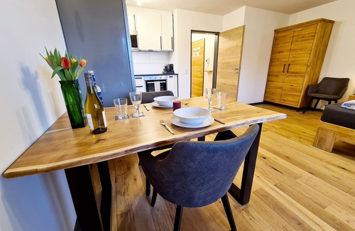 Radolfzell am Bodensee Apartment | Modern 1-room apartment with balcony and internet /WLAN