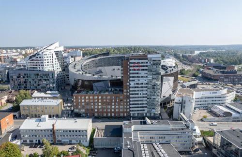 Tampere Apartment | Modern 1BR Apt with Amazing Views, Balcony & Sauna