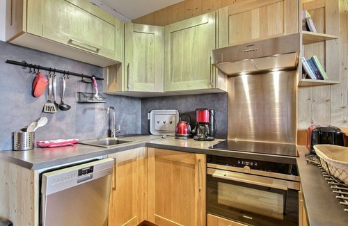 Plagne 1800 Apartment | Modern duplex at the foot of the slopes for 6 people