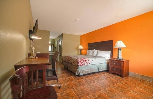 Aransas Pass Hotel | Modern King Room Near Aquarium + Free Parking, Pets Allowed