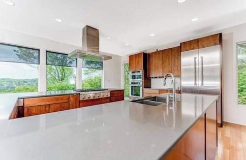 Morgantown House | Modern Luxury steps 0.4 mi from Stadium