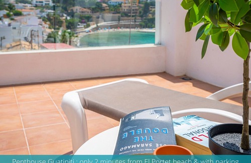 Cala del Portet Apartment | Modern penthouse with panoramic sea view - El Portet