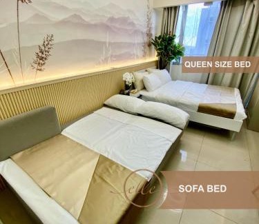 Barangay 76 Apartment | Modern Unit at Shore 2 Mall of Asia by Elle Suite