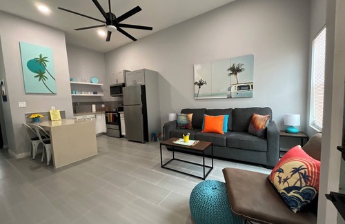South Padre Island Villa | Modern Villas with spacious living area. Private backyard.