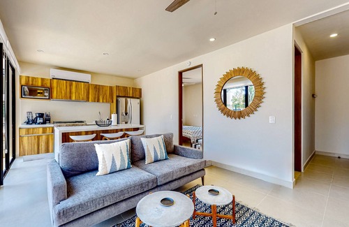 Tulum House | Modern villa with private plunge pool, resort pool, patio, cinema & playground