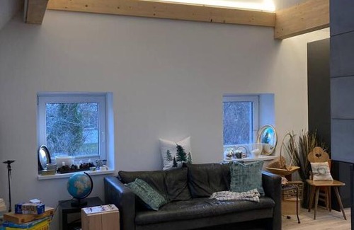 Ehrenstetten Apartment | Modernes Penthouse-Loft mit KONUSKarte für kostenfreien ÖPNV