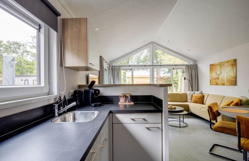 Epe House | Modernly furnished chalet at nature park Veluwe