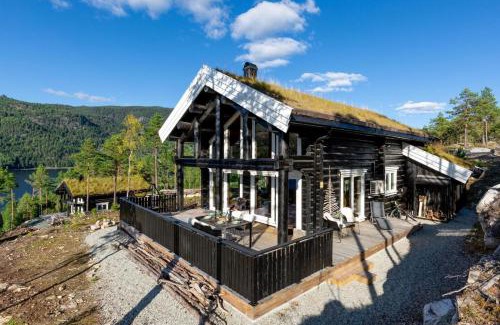 Kviteseid House | Moose Lodge - 6p - With Sauna & Water View