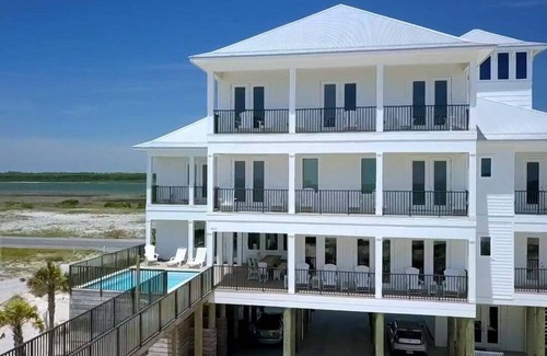 Gulf Shores House | Morning Tide by GSVR | Beachfront Luxury w/Pool, Elevator & Game Room + FREE Activities/Golf