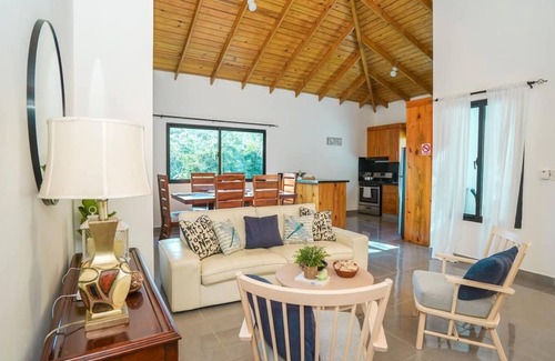 La Vega Province House | Mountain Escape - comfortable King bed and Views