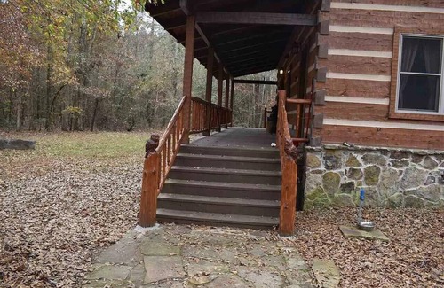 Hatfield Cabin | Mountain Fork River Cabin on 34 Acres 1 hr to Broken Bow and near UTV/ATV trails