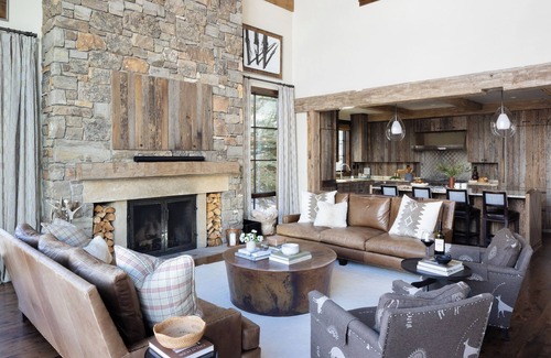 Teton Village Villa | Mountain-modern luxury cabin at the base of Jackson Hole