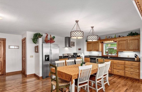 Maggie Valley House | Mountain Top Retreat sweeping mountain views paved road Gated & Golf Course