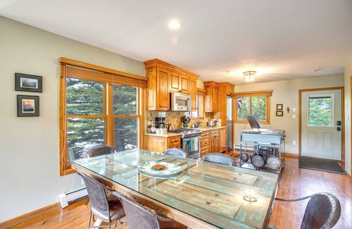 Mountain Village House | Mountain Village Home Steps to Ski Lift & Shuttle!