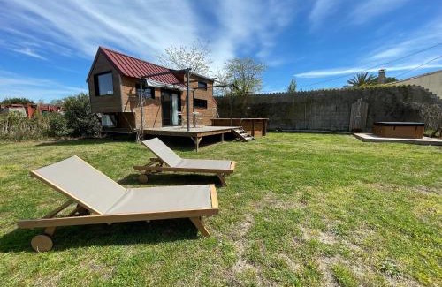 Aigues-Mortes Ski Chalet | myinsolite - Tiny-house, jacuzzi, brasero, piscine