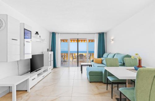 Santiago del Teide Apartment | Neptuno Ocean View, Beach line with Pool