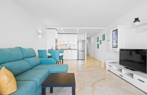 Santiago del Teide Apartment | Neptuno Ocean View, Beach line with Pool