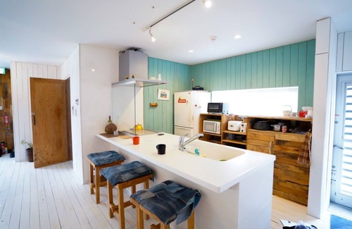 Igei House | [NEW] A 3-minute walk from the beach!4 cars can be parked!Beach style DIY renovation ☆ 3 bedroom, over 100㎡!Fishing & BBQ in the garden ☆