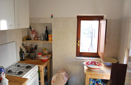 Marina di Pisciotta Apartment | NEW: air conditioning + family apartment with sea view in the Borgo of Pisciotta