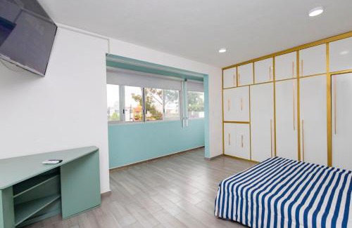 Jiutepec Apartment | New Bamboo India Bonita Rooftop and Relaxation