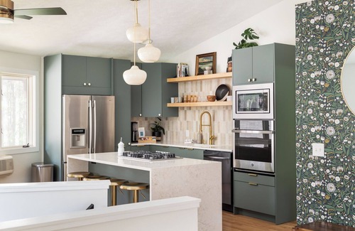 Lake Ann House | New, Beautifully Updated Dodecagon Home with Game room!