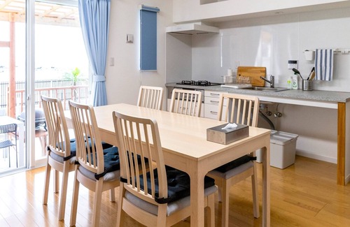 Shirahama Apartment | New construction Allweather barbecue terrace v/Shimoda Shizuoka