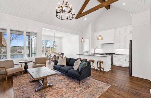 Arley House | NEW: Dwell at Smith Lake: Luxury Lake Home, Sleeps 22, Kayaks + Water Slide!