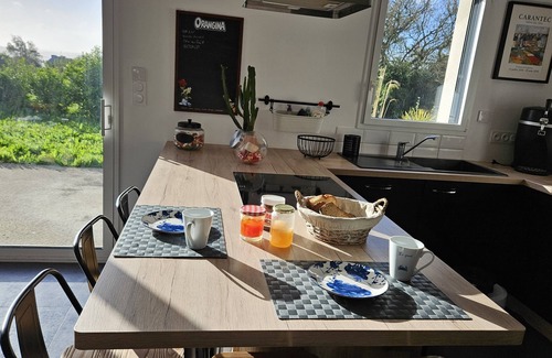 Berven House | New house with small sea view close to the beach