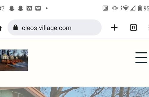 Ronda Cabin | NEW LISTING! THE ORANGE POPSICLE (Studio Cabin) - Handicap accessible by RedAwning