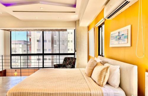 Downtown Santo Domingo Apartment | New Loft Apt Full AC King Bed