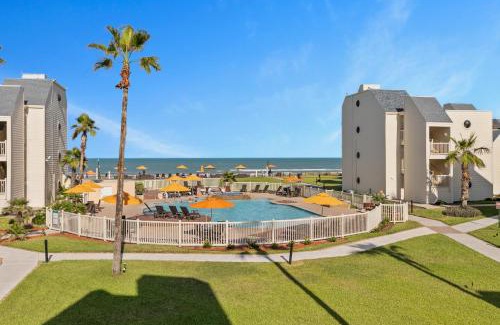 South Padre Island Apartment | New Stunning Ocean-View Beachfront Resort, Heated Pool!