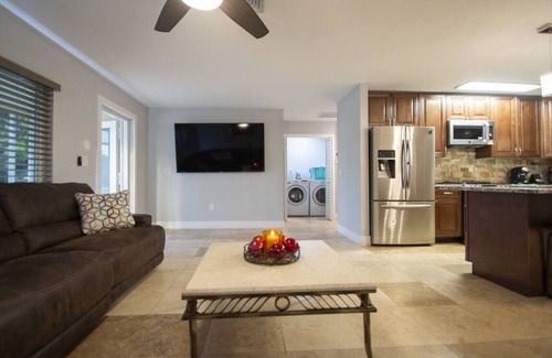 Fort Myers House | NEW! Waterfront Heated Pool, Kayaks, Fishing Pier.