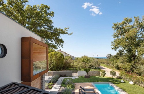 Cancini Villa | NEWLY BUILT MODERN LUXURY VILLA WITH SEA VIEW IN POREČ