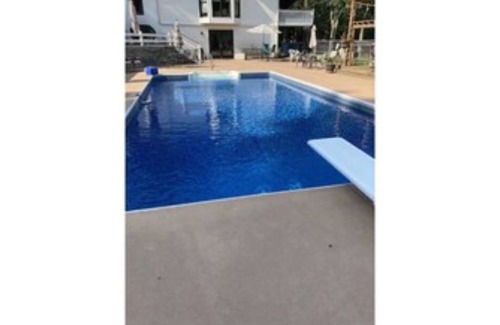 Acworth Apartment | Newly remodeled poolside studio apartment on 6 acre horse farm
