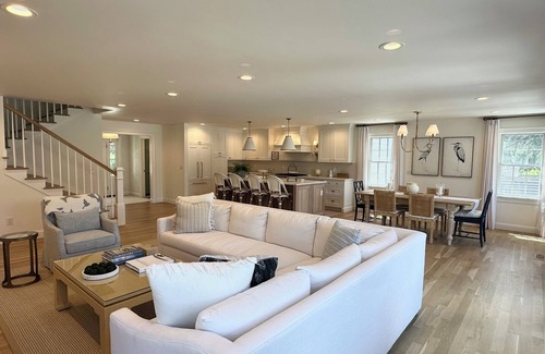 Bellport House | Newly renovated Bellport retreat close to the Village Center with Gunite pool