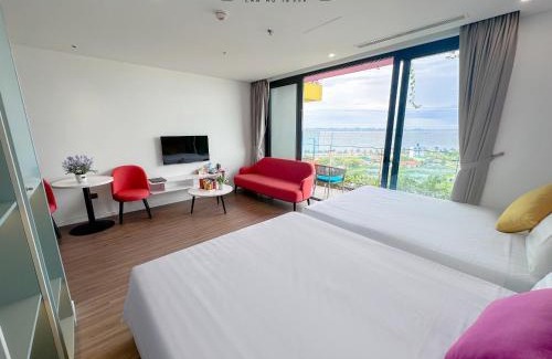 Hoang Hoa Apartment | Ngắm nhìn hoàng hôn trên biển