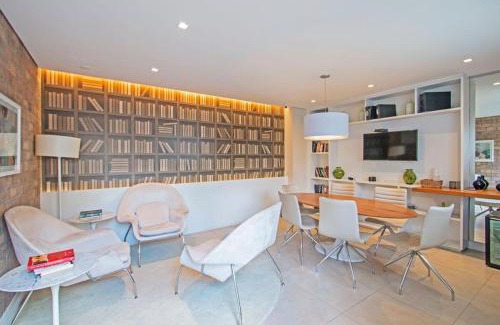 Santo Amaro Apartment | NOW Alto da Boa Vista - Studio Charmoso Premium 517 - Próx Hípica Sto Amaro Autódromo Interlagos Vibra TransamericaExpoCenter - Studio Bem Equipado e Moderno - Estacionamento Incluso