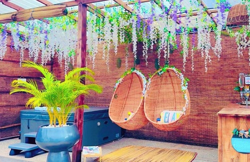 Adenta Villa | Nubian Villa-A Tropical Gem with Pool and Hot Tub