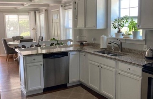 North Kingstown Cottage | Ocean view home, steps to the beach in quiet Wickford neighborhood.