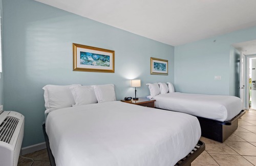 Fort Pierce Hotel | Ocean View Hotel Room with Balcony- 2 Full Beds #18