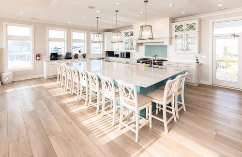 Sandbridge House | Oceanfront home with regulation pickleball, indoor/outdoor pool, hot tub & gym