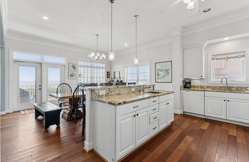 Folly Beach House | Oceanfront luxury! Large screen porch, Open decks, Direct beach access