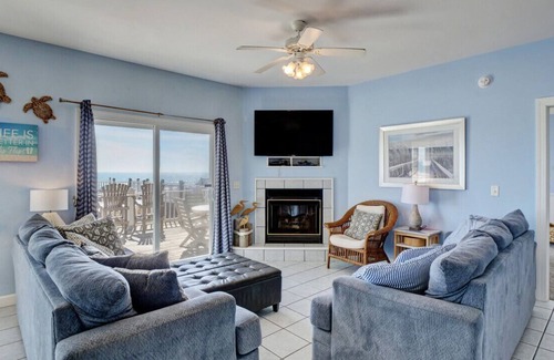 Village of Stump Sound House | Oceanfront | Community Pool | Private Beach Access