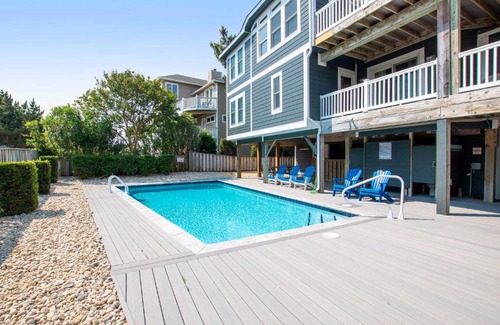 Corolla Light House | Oceanside, Close to Community Amenities, Private Pool, 600 ft to Beach Access, 216, Beach Ball