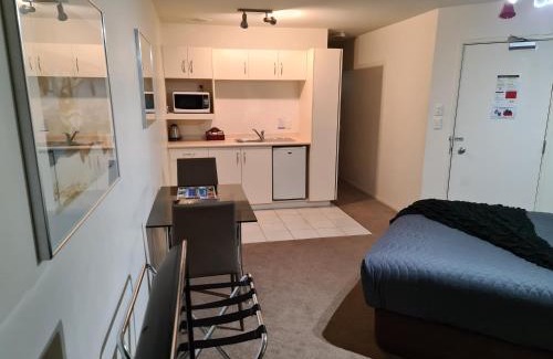 Mount Maunganui Apartment | Oceanside Resort Internal Ground Floor Studio Unit Privately Owned in Mt Maunganui No External window or Air Conditioning