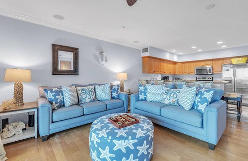 Independence Square Condo | Oceanside302 Beachfront- Gorgeous Gulf Views, lots of updates, great location