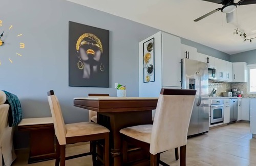 La Paz Apartment | Oceanview Getaway with Balcony, Pool & BBQ Access